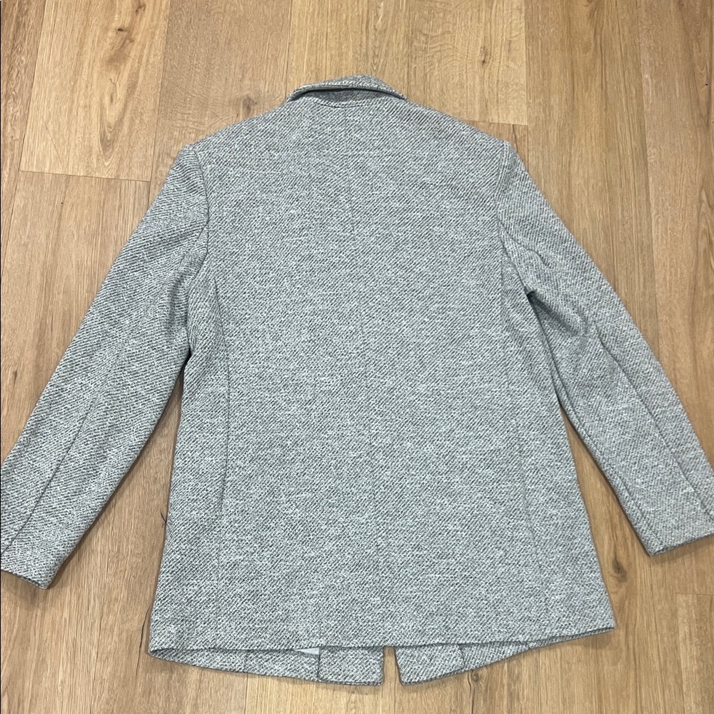 Topshop Classic Gray Blazer - Picture 3 of 4